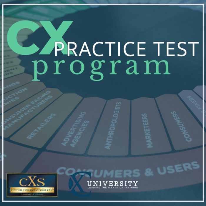 Customer Experience certification practice tests