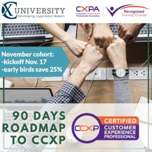 90 Days Roadmap to CCXP