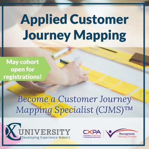 Applied Customer Journey Mapping course certification
