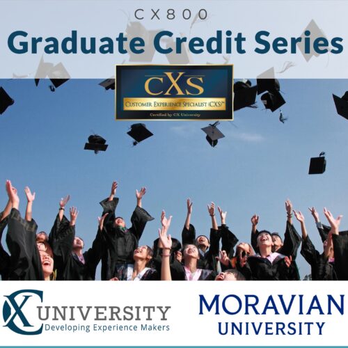 CX800 graduate credits Customer Experience course