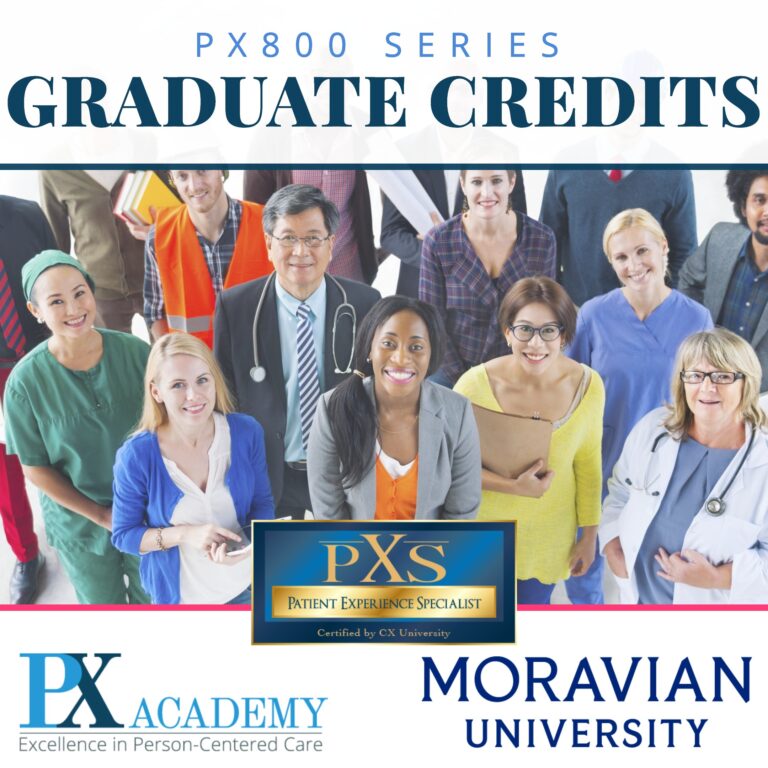 Patient experience graduate credits