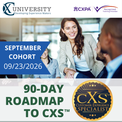 90-Day Roadmap to CXS September