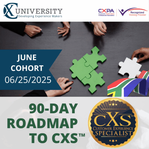 Roadmap to CXS South Africa