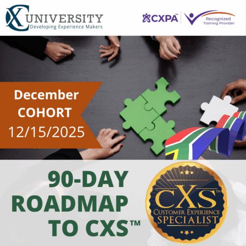 90-day roadmap to CXS South Africa December
