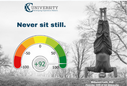 NPS +92 promo 2025 Never Sit Still